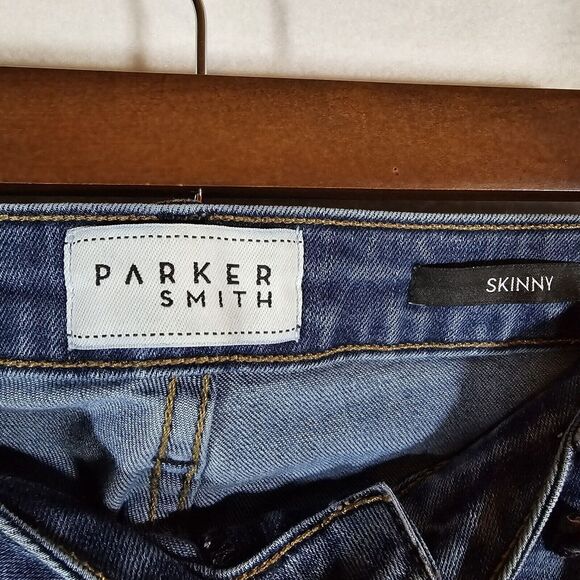 Parker Smith Jeans Women’s Size 26 Bowery pants Denim Ripped - Picture 8 of 13